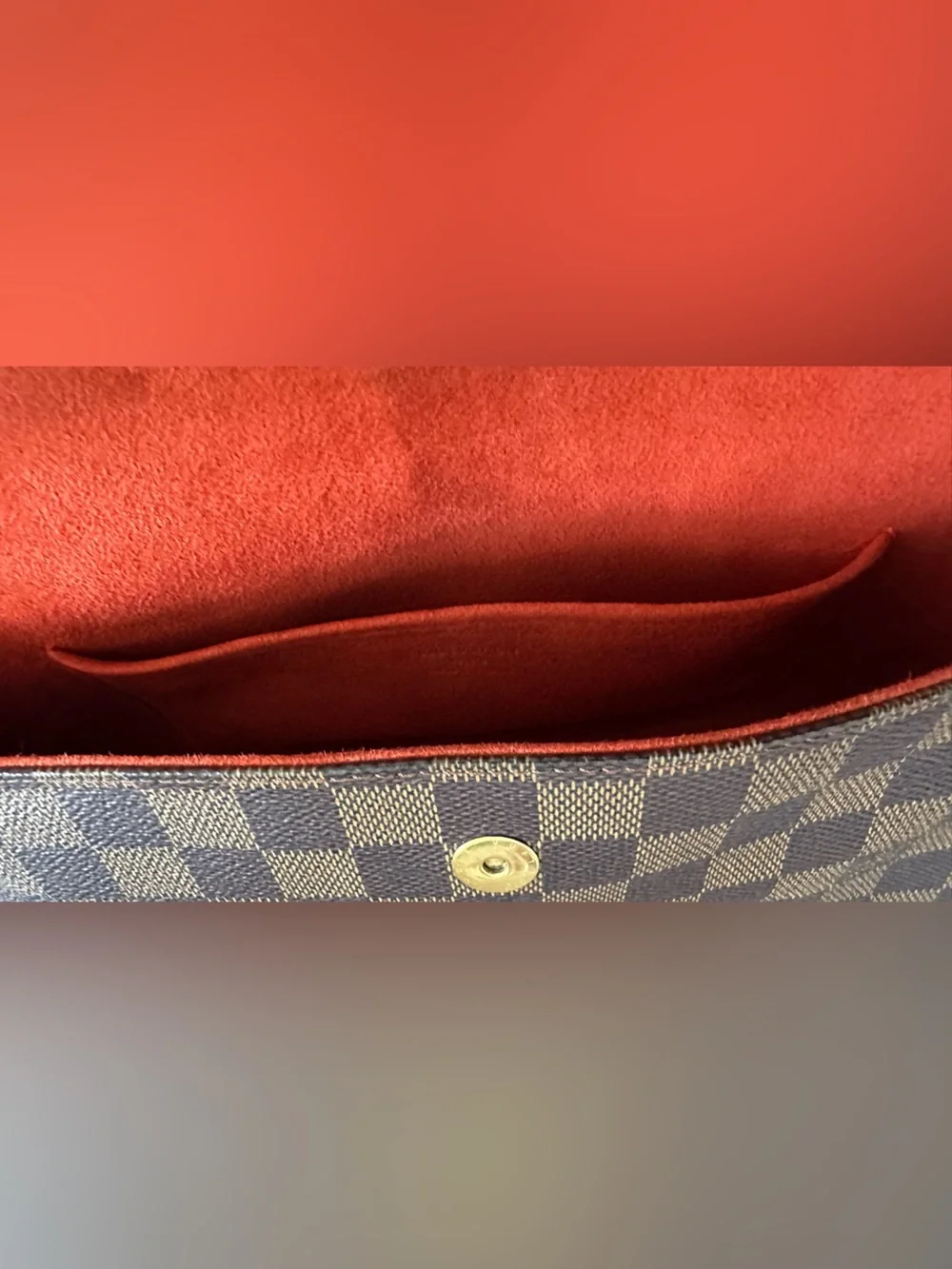 Louis Vuitton Damier Ebene Recoleta Shoulder Baguette - Dark Brown